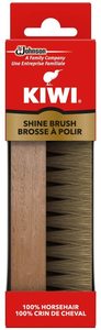 6. Kiwi 100% Horsehair Shine Brush