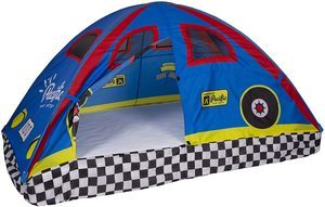 8. Pacific Play Tents 19710 Kids Rad Racer Bed Tent