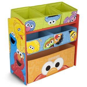 9. Delta Children 6-Bin Toy Storage Organizer