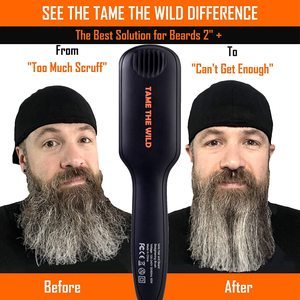 9. Tame's Beard Straightener - 12 Temp Settings