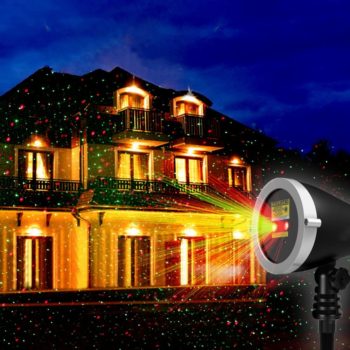 #1. 1 By One Adjustable Laser Lights with Remote