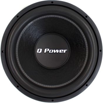 10. QPower QPF15 15-Inch 2200W Deluxe Series Subwoofer