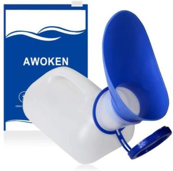 #2. AWOKEN Unisex Potty Urinal for Men and Women