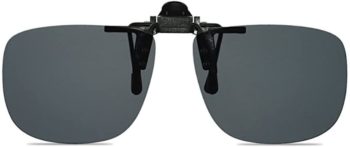 #3. WANGLY Unisex Clip on Flip up Sunglasses