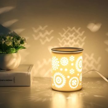 #4. COOSA Ceramic Candle Warmer Lamp