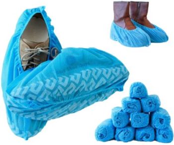 5. Blue Shoe Guys Premium Disposable Boot & Shoe Covers