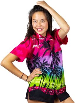 #5. V.H.O. Funky Women's Hawaiian Shirt