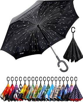 6. BAGAIL Double Layer Inverted Umbrella
