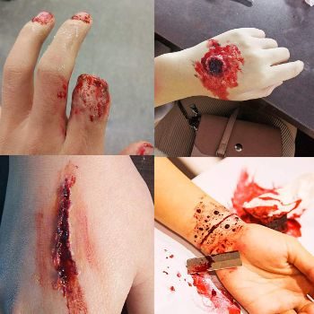 6. Meicoly Fake Wound Skin Wax Scar Body Paint