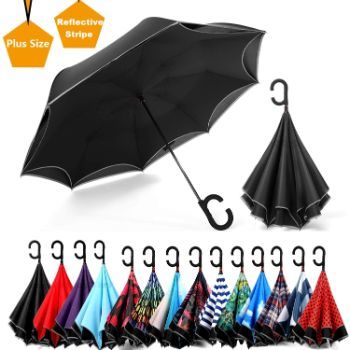 7. Siepasa Reverse Umbrella, Windproof