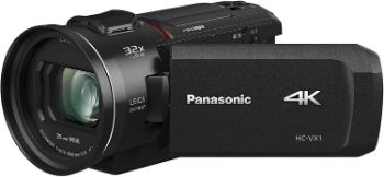 8. Panasonic PANASONIC HC-VX1 4K Camcorder