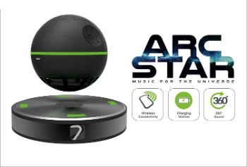9. Arc Star Floating Speaker Bluetooth and NFC