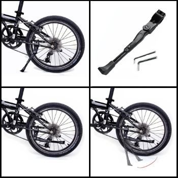 9. BESTCAN Bicycle Kickstand, Adjustable Aluminum Alloy