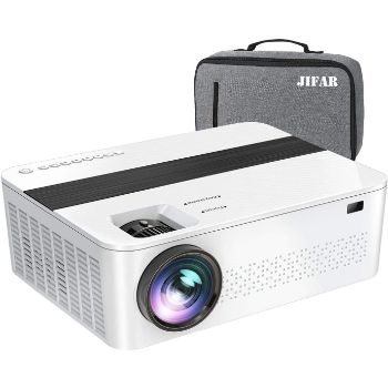 3. JIFAR Native 1080p Projector with 400-inches Display