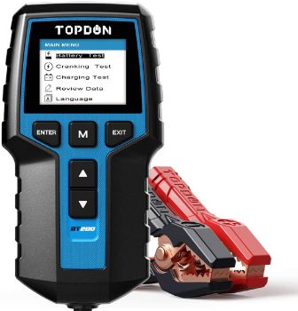 #7. TOPDON BT200 Car Battery Tester