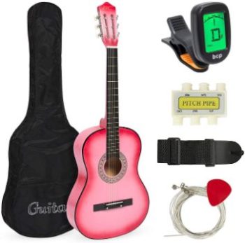 4. Medal 38in Beginner Acoustic Guitar Starter Kit