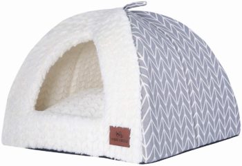 4. Miss Meow Cat Bed Triangle Tent