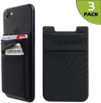 9. Lycra Wallet Pocket Credit Card ID Case Pouch Sleeve