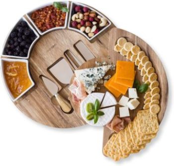 #3. ChefSofi Cheese Cutting Board Set