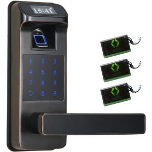 4. HARFO Fingerprint Door Lock, Keyless Entry Door Lock