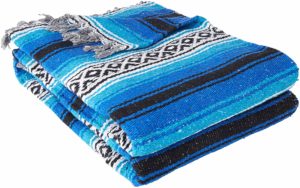 2. Yoga Direct Deluxe Mexican Yoga Blanket