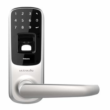4. Ultraloq UL3 Fingerprint Door Locks and Touch screen Keyless Smart Lever Door Lock