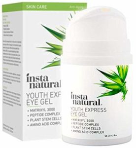 6. InstaNatural Eye Gel Cream - Korean Eyes Creams 1.7 oz