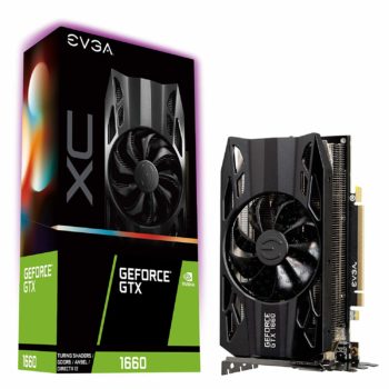 11. EVGA GeForce GTX 1660 XC, 2.75 Slot Extreme Cool, Overclocked, 65C Gaming Graphics Cards