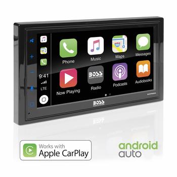 14. BOSS Audio Systems BVCP9685A Android Apple CarPlay Car Multimedia Player