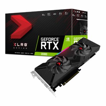 3. PNY GeForce RTX 2080 8GB XLR8 Gaming Overclocked Edition Gaming Graphics Cards