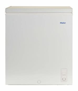 8. Haier HF50CM23NW Chest Freezer, 5.0 cu. ft. Capacity, White