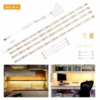 8. Wobane Under Cabinet Flexible LED Lighting Strip, Under Counter Lights for Kitchen, Bar