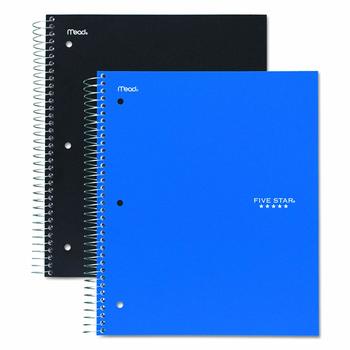 1. Mead Five Star 3-Subject Notebook