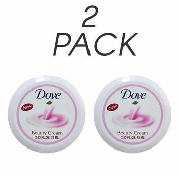 10. 2 x Dove Beauty Cream 2.53 fl oz