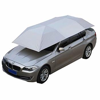 10. Giraffe-X Semi-Automatic Hot Summer Car Umbrella