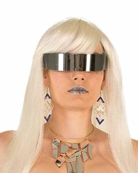 10. Mirror Wrap Around Glasses - Adult One Size
