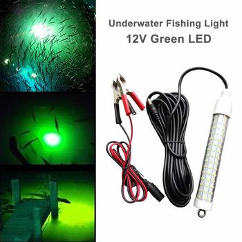 12V-24V 20W LED Fishing Light Green Blue White Lamp Night Boat Attract Fishs