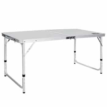 11. REDCAMP Aluminum Folding Table Foot