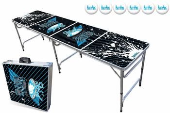 3 PartyPongTables.com 8-Foot Beer Pong Table, LED Lights, Dry Erase Surface - Choose Your Model