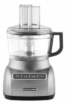 4 KitchenAid KFP0711CU Food Processor, 7 Cup, Contour Silver