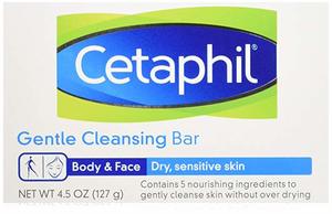 4. Cetaphil Gentle Cleansing Bar for Dry