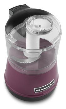 6 KitchenAid KFC3511BY 3.5-Cup Food Chopper - Boysenberry [Discontinued]