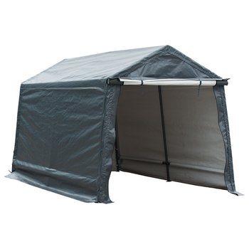 7. Abba Patio Storage Shelter 8 x 14- Feet Car Canopy