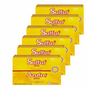 #7. Grisi Sulfur Soap with Lanolin for Acne