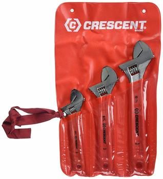 8 Crescent 3 Pc. Adjustable Cushion Grip Wrench Set 6