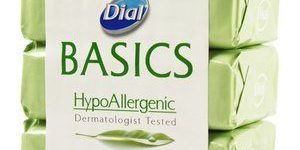 8. Dial Basics Hypoallergenic Bar Soap 3.2 Oz - 3 Pack