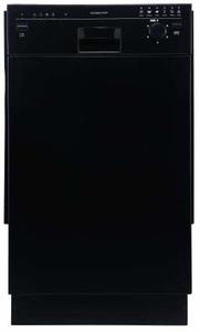 #8. EdgeStar 18-Inch Black Built-In Dishwasher