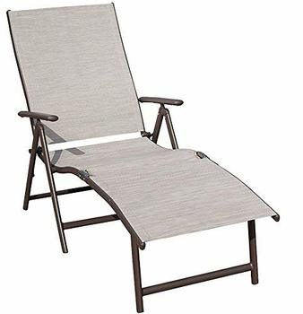 8. Kozyard Cozy Aluminum Reclining Adjustable Chaise Lounge Chair