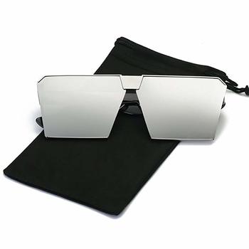 8. LKEYE - Unique Oversize Shield Vintage Square Sunglasses