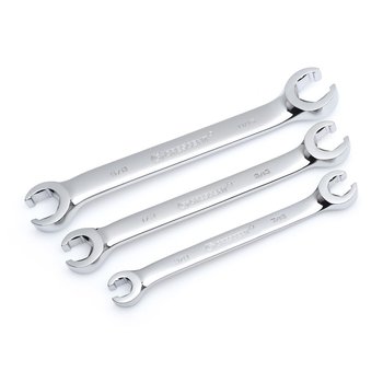 9 Crescent 3 Pc. Flare Nut SAE Wrench Set